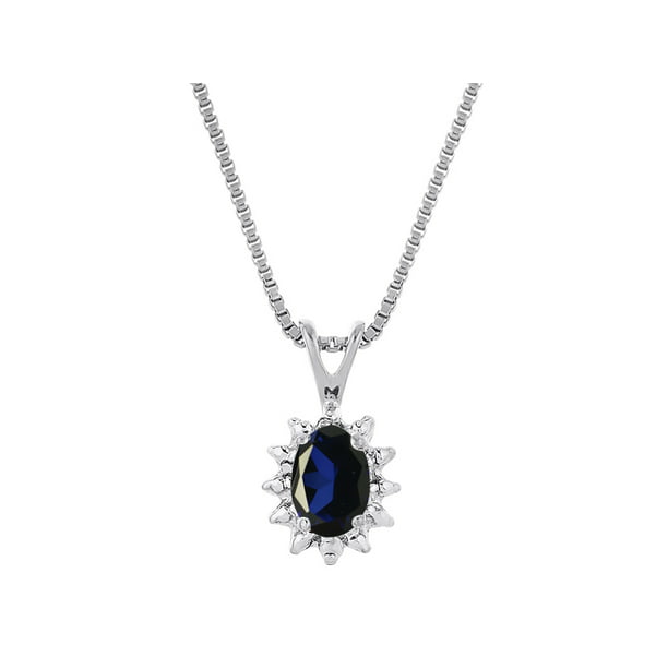 Details about  / Natural Blue Sapphire Halo Ring Earrings Pendant Jewelry Set 925 Sterling Silver